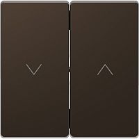 Лицевая панель Schneider Electric Merten D-Life для 2-кл. выключателя жалюзи мокко картинка